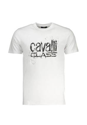 Cavalli Class graphic-print T-shirt - White