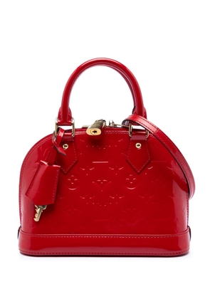 Louis Vuitton Pre-Owned 2016 Monogram Vernis Alma BB satchel - Red