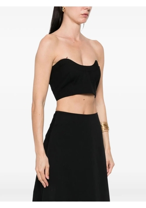 Philosophy Di Lorenzo Serafini cropped top - Black