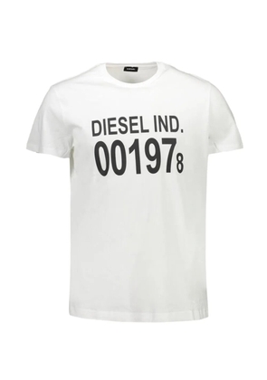 Diesel logo-print T-shirt - White