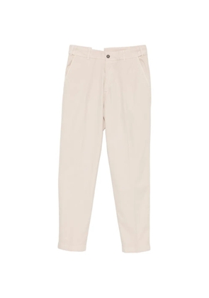Eleventy elasticated-waist chino trousers - Neutrals