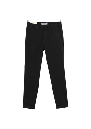 Briglia 1949 turn-up hem trousers - Black