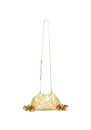 ZIMMERMANN Cloud 91 quilted leather clutch bag - Gold