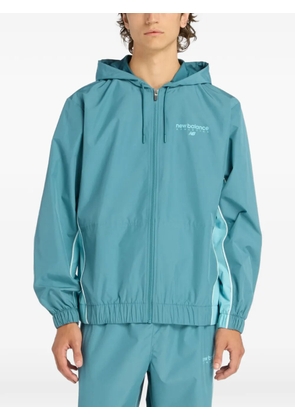 New Balance Trackside piping-detail jacket - Blue