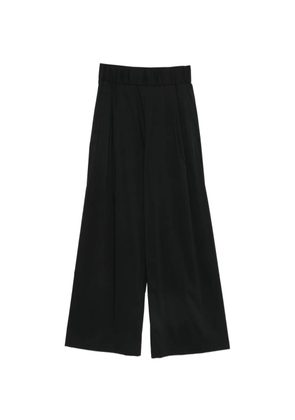 Semicouture elasticated-waistband trousers - Black