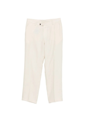 Dell'oglio pressed-crease trousers - Neutrals