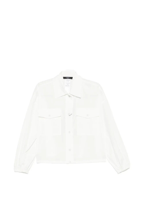 Weekend Max Mara flap-pocket button-up jacket - White