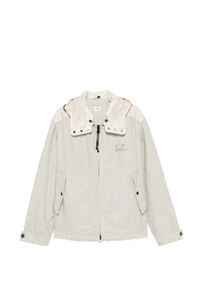 C.P. Company panelled hooded jacket - Neutrals