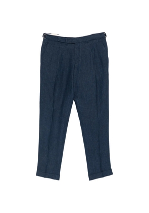 Briglia 1949 buckle-detail pleated trousers - Blue