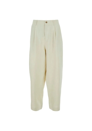 Maison Kitsuné pleated trousers - Neutrals