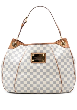 Louis Vuitton Pre-Owned 2009 Damier Azur Galliera PM shoulder bag - White