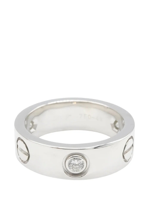 Cartier 2010s Love diamond ring - Silver