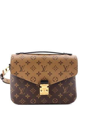 Louis Vuitton Pre-Owned Pochette Metis Reverse Monogram Canvas crossbody bag - Brown