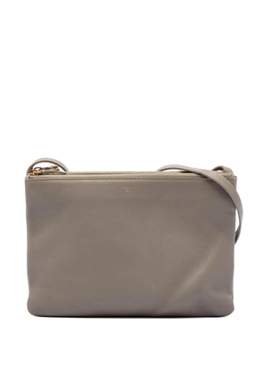 Celine Pre-Owned 2016 Large Lambskin Trio crossbody bag - Brown