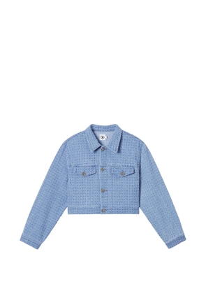 b+ab buttoned cotton jacket - Blue