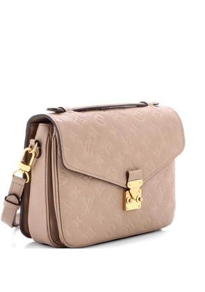 Louis Vuitton Pre-Owned Pochette Metis Monogram Empreinte Leather crossbody bag - Neutrals