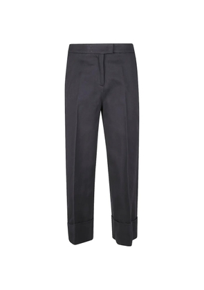 PT Torino cuffed trousers - Black