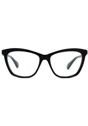 Cartier Eyewear logo-plaque glasses - Black