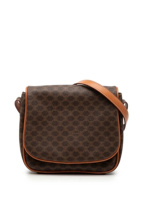 Celine Pre-Owned 1999 Macadam Coated Canvas crossbody bag - Brown