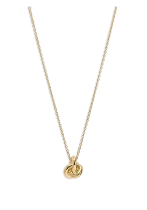 Otiumberg knot long necklace - Gold