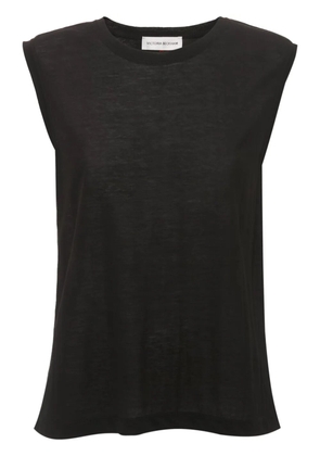 Victoria Beckham crepe tank top - Black