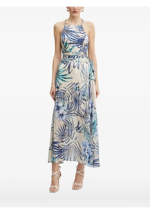 GUESS USA floral-print sleeveless top - Neutrals