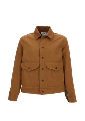 Junya Watanabe MAN x Filson check-pattern flap-pocket jacket - Neutrals