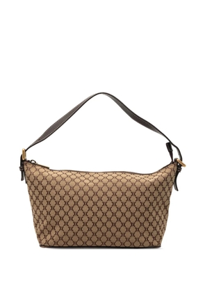 Celine Pre-Owned 2000 Macadam Canvas shoulder bag - Neutrals