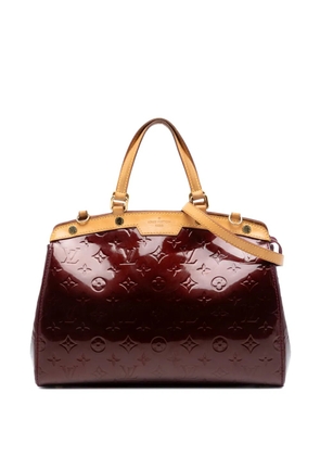 Louis Vuitton Pre-Owned 2012 Monogram Vernis Brea MM satchel - Purple