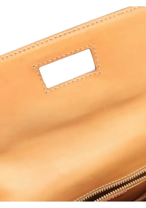 Celine Pre-Owned 2000s Macadam shoulder bag - Brown