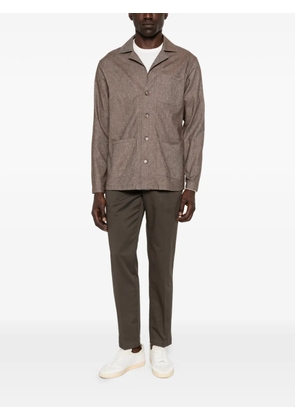 VELA SHOP pleated chinos - Brown