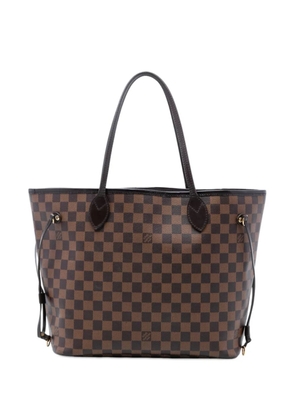 Louis Vuitton Pre-Owned 2017 Damier Ebene Neverfull MM tote bag - Brown