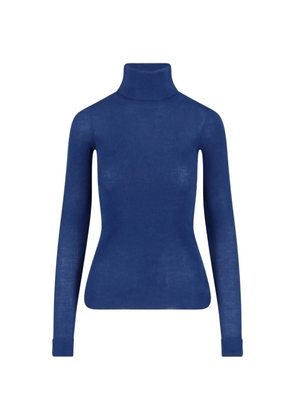 The Frankie Shop Utica roll-neck sweater - Blue