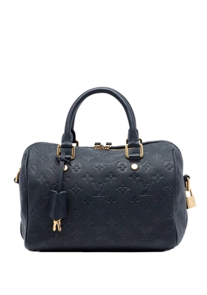 Louis Vuitton Pre-Owned 2013 Monogram Empreinte Speedy Bandouliere 25 satchel - Blue