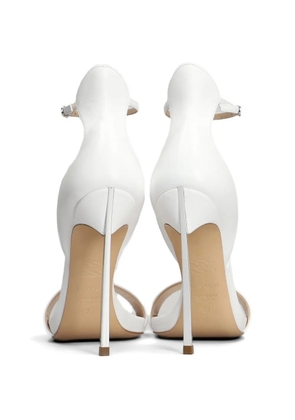 Casadei open toe heeled sandals - White