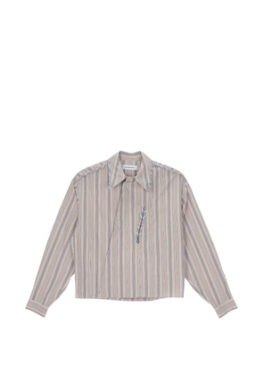 Kiko Kostadinov Murad striped shirt - Neutrals