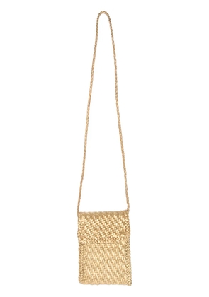 DRAGON DIFFUSION leather cross-body bag - Gold