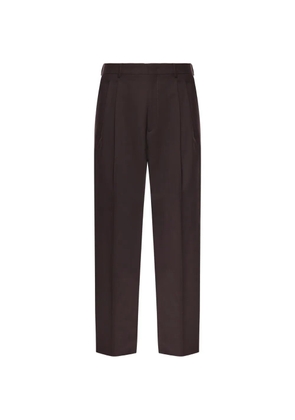 BE ABLE pleated straight-leg trousers - Brown