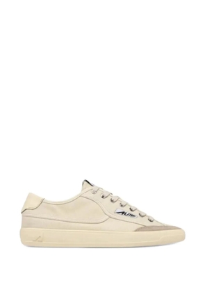Autry Windscape canvas panelled sneakers - Neutrals