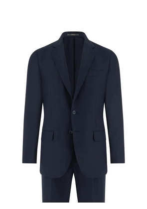 Boggi Milano single-breasted linen suit - Blue