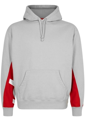 Supreme cropped panels hoodie - Grey