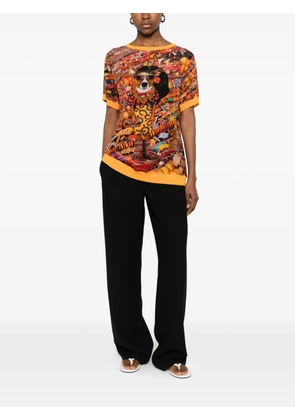 The Artistylist graphic-print T-shirt - Orange