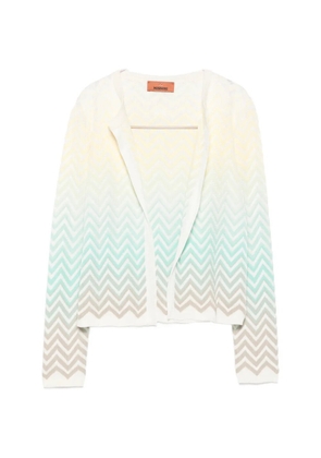 Missoni zigzag-pattern cardigan - Neutrals