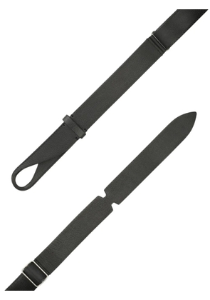 Orciani Chevrette leather belt - Black