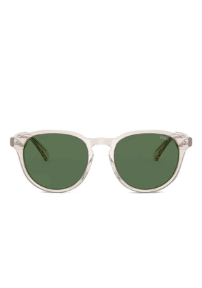 Polo Ralph Lauren Heritage round sunglasses - Brown