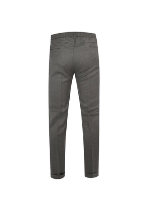 Luciano Barbera pleated drawstring trousers - Grey