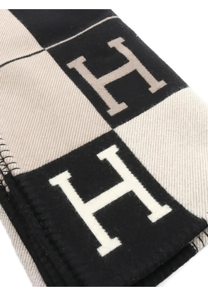 Hermès Pre-Owned 2010s Avalon 3 blanket - Black