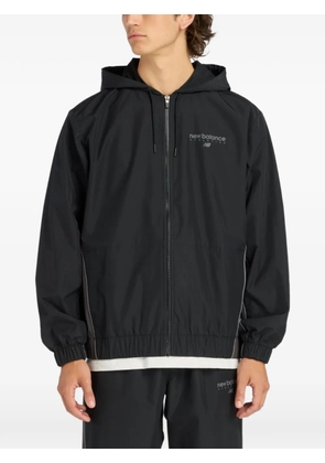New Balance Ttackside piping-detail jacket - Black