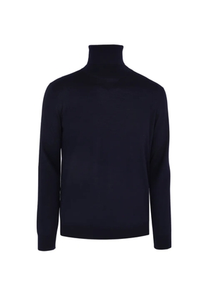 Luciano Barbera roll-neck wool sweater - Blue