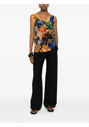 The Artistylist graphic-print tank top - Orange